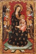 SERRA, Pedro Madonna with Angels Playing Music oil painting artist